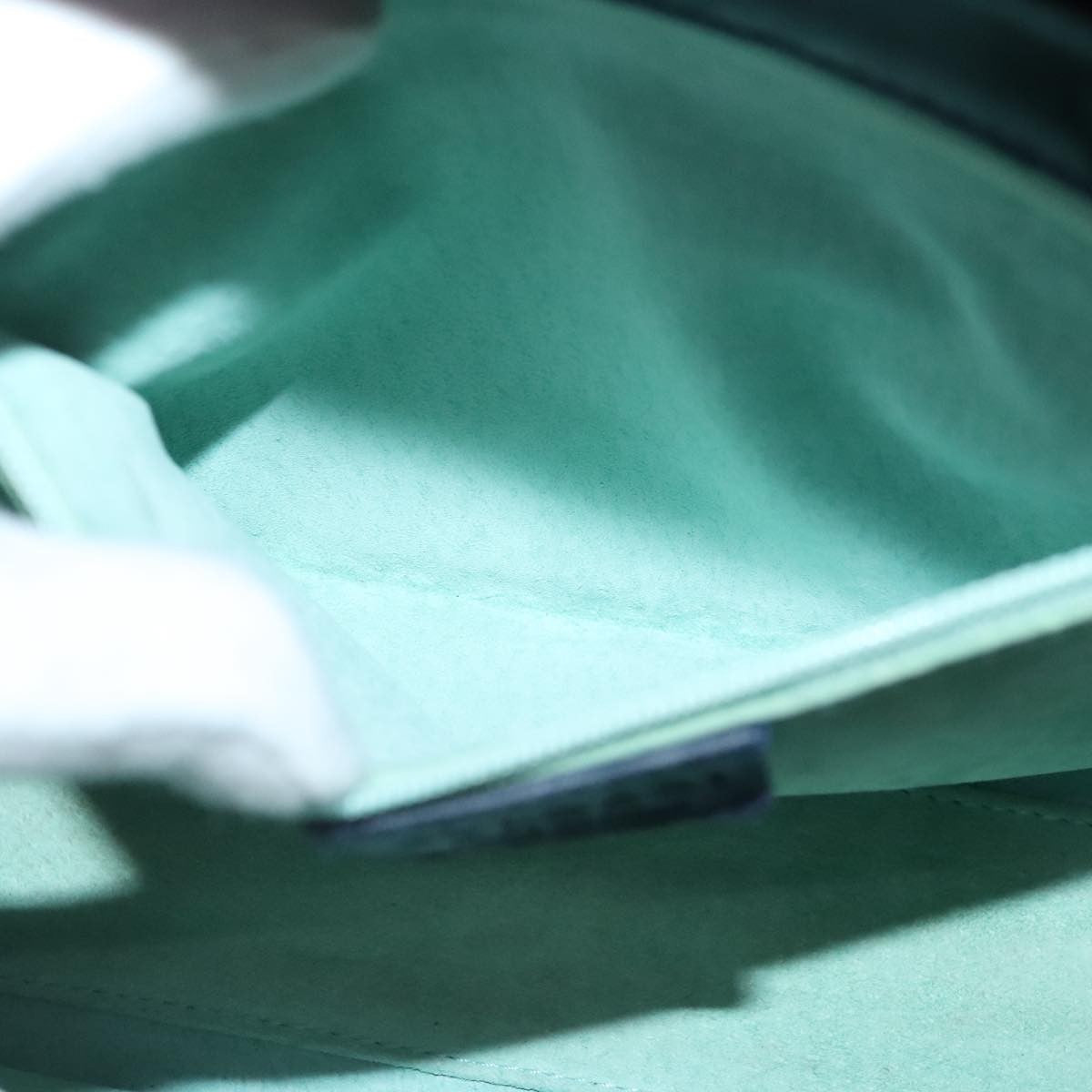 Bvlgari Top Handle Bag Patent leather, NAVY, PATENT_LEATHER, Handbag