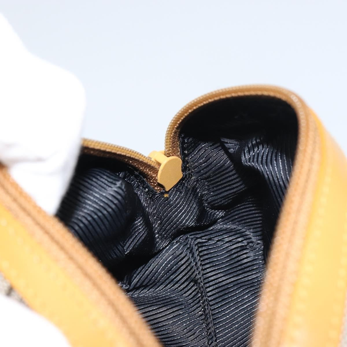 Gucci Vintage Toiletry Pouch GG Canvas, BEIGE, CANVAS, Clutche & pouche