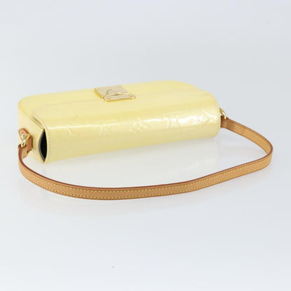 Louis Vuitton Malibu Street Handbag Monogram Vernis, BEIGE, PATENT_LEATHER, Clutche & pouche