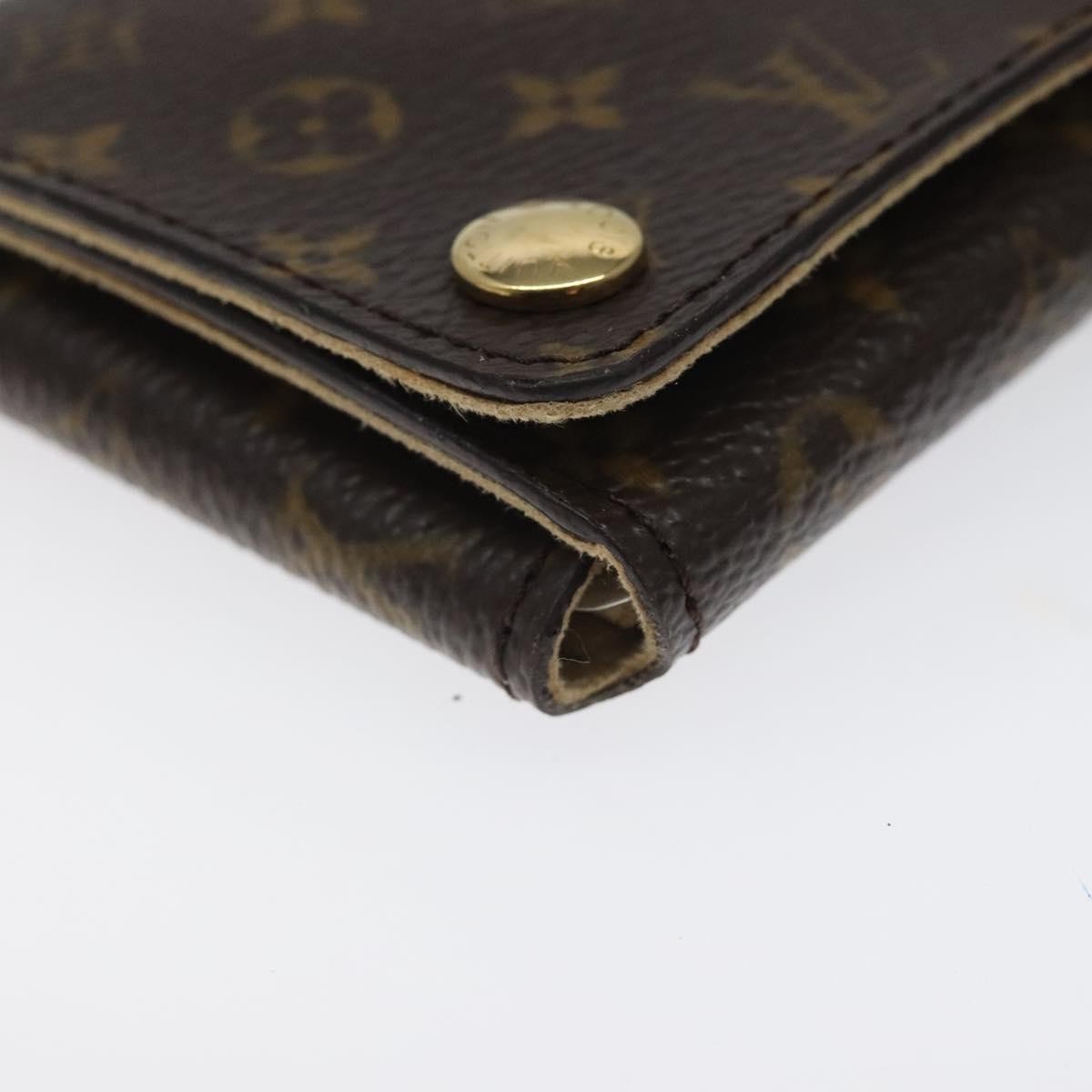 Louis Vuitton CASE JEWELRY BOX Canvas, BROWN, CANVAS, Wallets