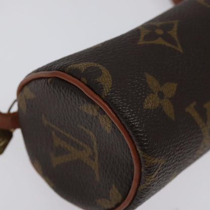 Louis Vuitton Papillon Pochette Monogram Canvas, BROWN, CANVAS, Handbag
