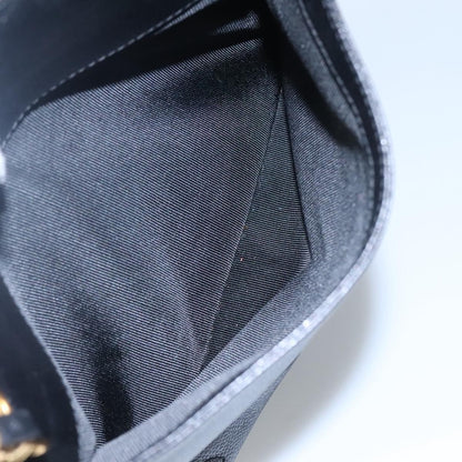 Chanel Vintage Stitched CC Shoulder Bag Caviar, BLACK, LEATHER, Shoulder bag