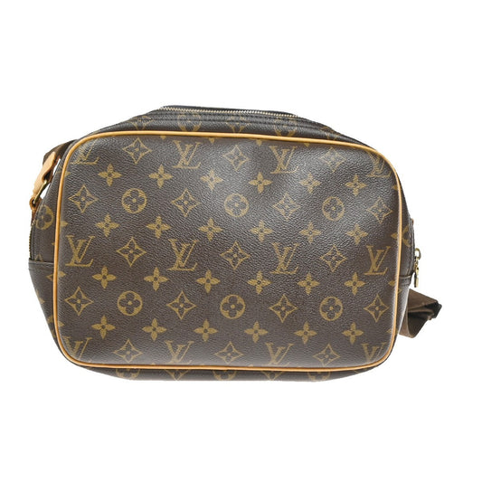 Louis Vuitton Reporter Bag Monogram Canvas, BROWN, CANVAS, Shoulder bag