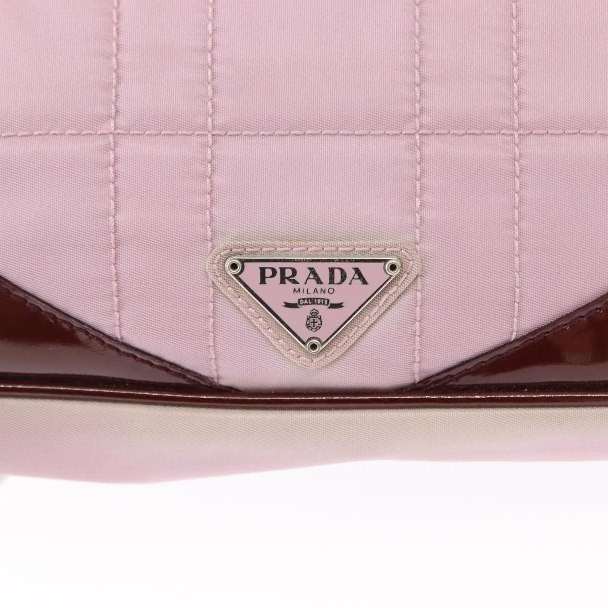 Prada Vintage Shoulder Bag Tessuto, PINK, NYLON, Shoulder bag