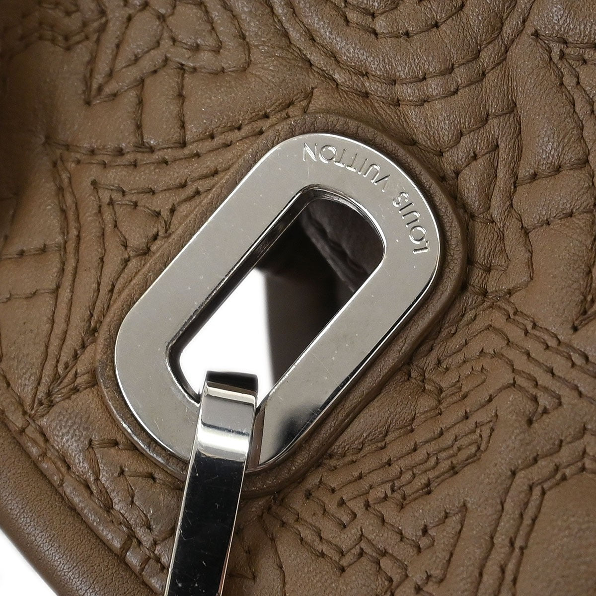 Louis Vuitton Antheia Lilia Handbag Leather, BROWN, LEATHER, Handbag