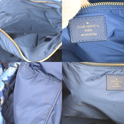 Louis Vuitton Noefull Handbag Ikat Nylon, BLUE, NYLON, Shoulder bag