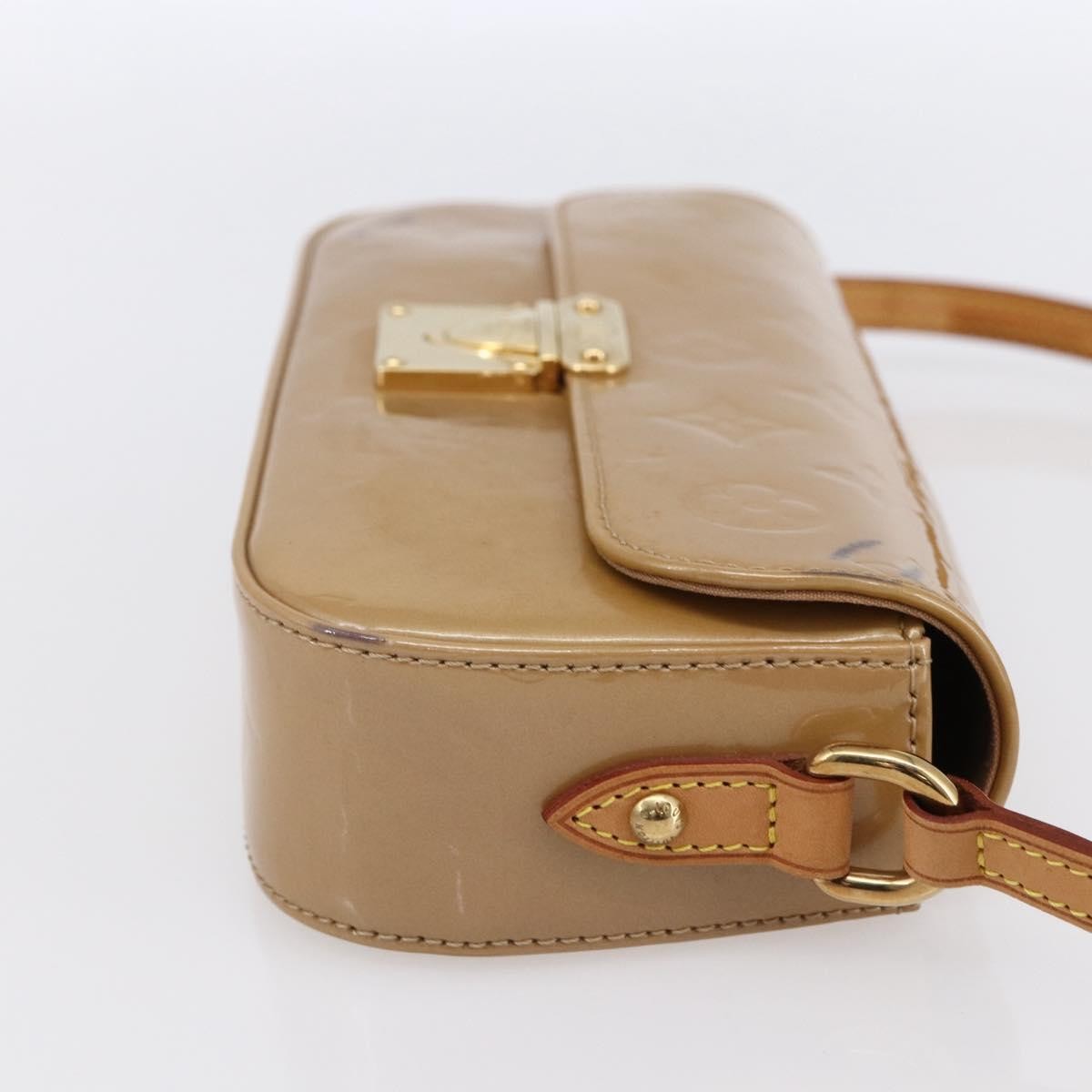 Louis Vuitton Malibu Street Handbag Monogram Vernis, BROWN, PATENT_LEATHER, Shoulder bag