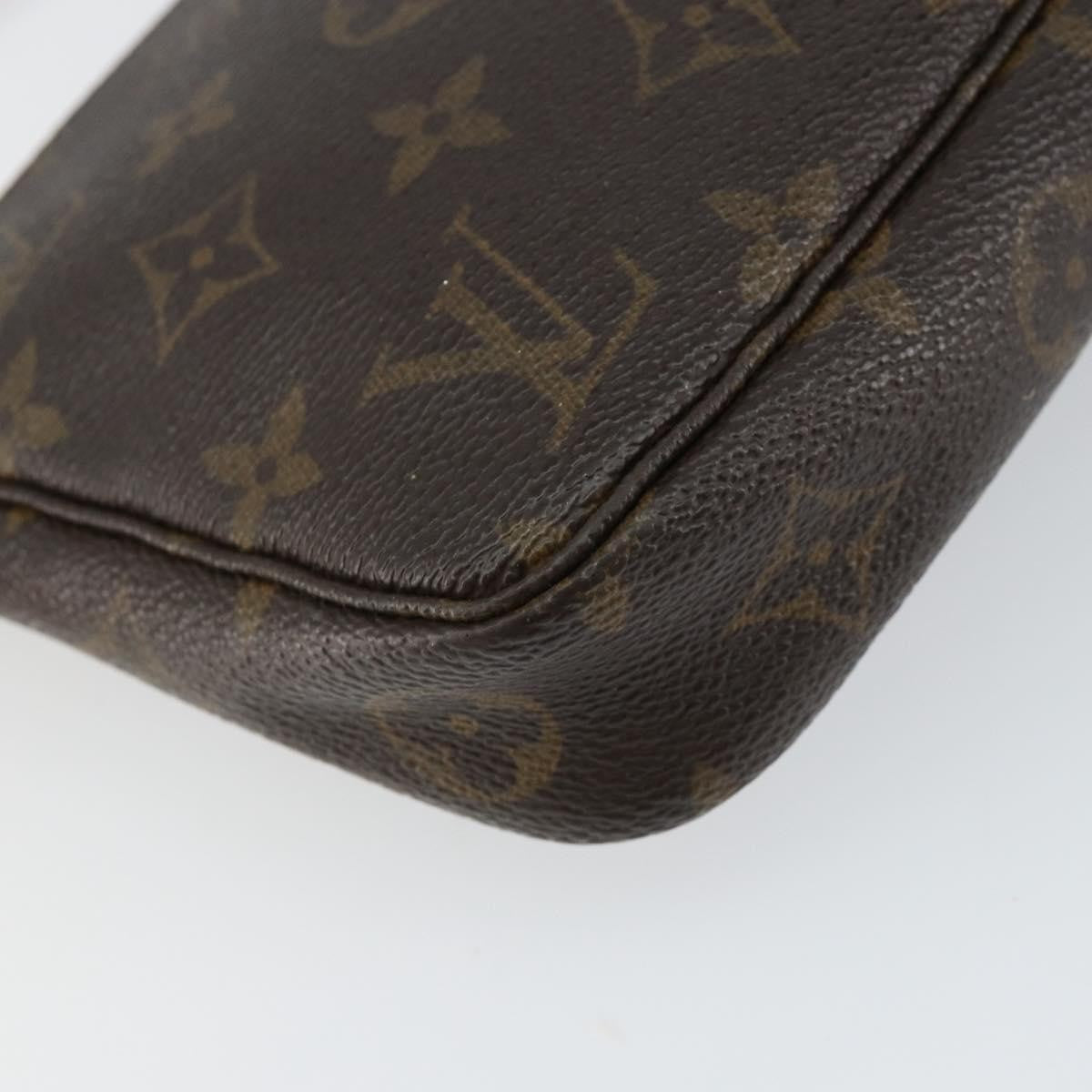 Louis Vuitton Pochette Accessoires NM Monogram Canvas, BROWN, CANVAS, Clutche & pouche