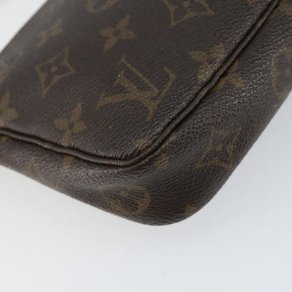 Louis Vuitton Pochette Accessoires NM Monogram Canvas, BROWN, CANVAS, Clutche & pouche