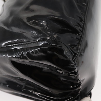 Gucci D Ring Hobo Patent, BLACK, PATENT_LEATHER, Shoulder bag