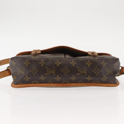 Louis Vuitton Sac Gibeciere Messenger Bag Monogram Canvas, BROWN, CANVAS, Crossbody bag