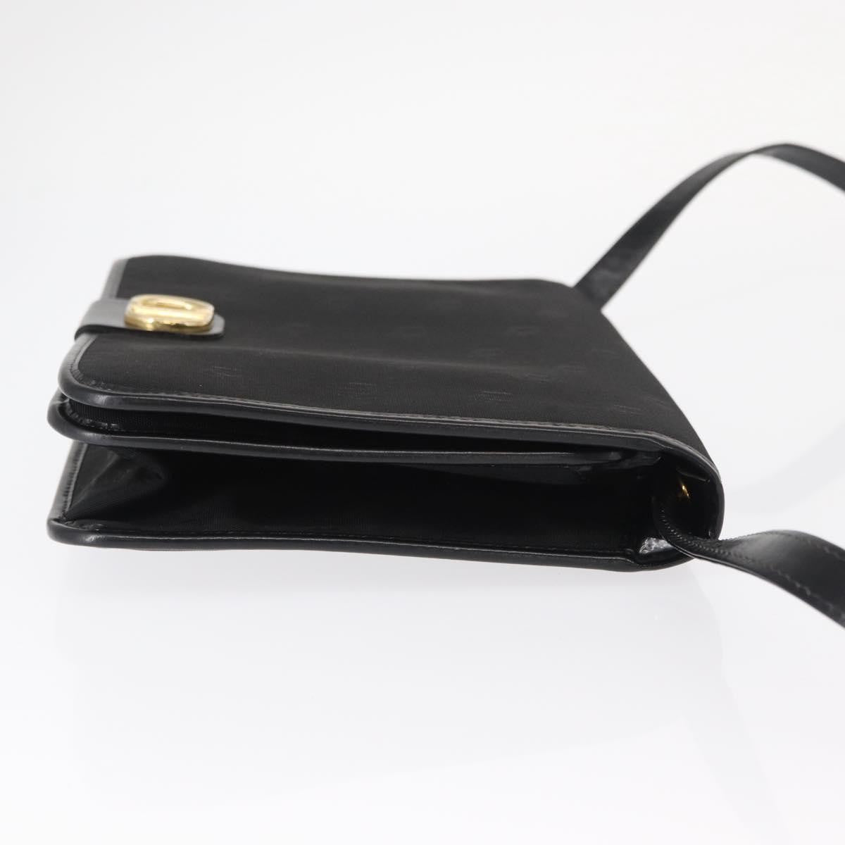 Christian Dior Vintage Shoulder Bag Nylon, BLACK, NYLON, Shoulder bag