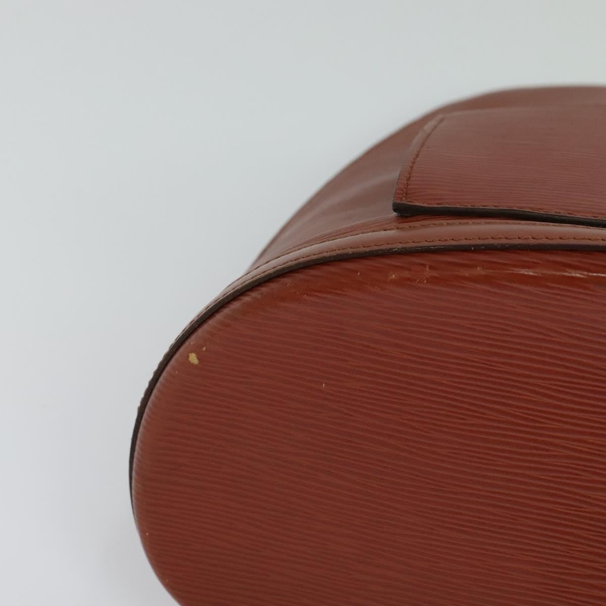 Louis Vuitton Gobelins Backpack Epi Leather, BROWN, LEATHER, Backpack