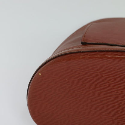 Louis Vuitton Gobelins Backpack Epi Leather, BROWN, LEATHER, Backpack