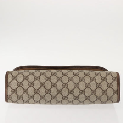 Gucci Vintage old clutch Canvas, BEIGE, PVC, Clutche & pouche