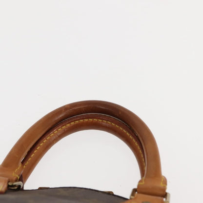 Louis Vuitton Alma Handbag Monogram Canvas, BROWN, CANVAS, Handbag