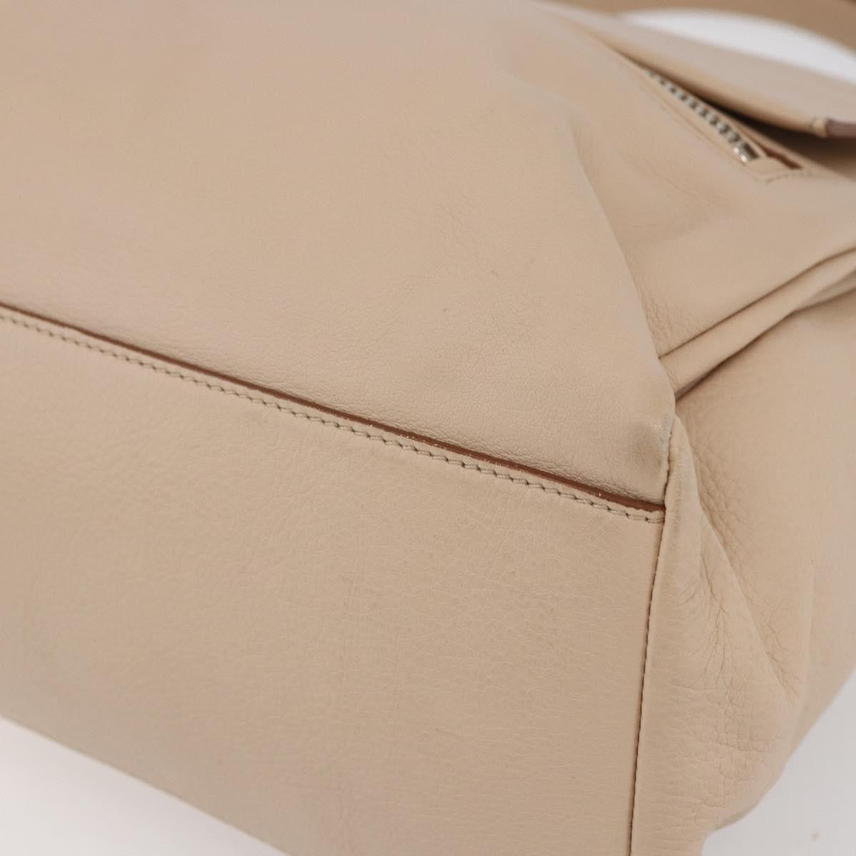 Givenchy Pandora Pure Satchel Leather, BEIGE, LEATHER, Handbag