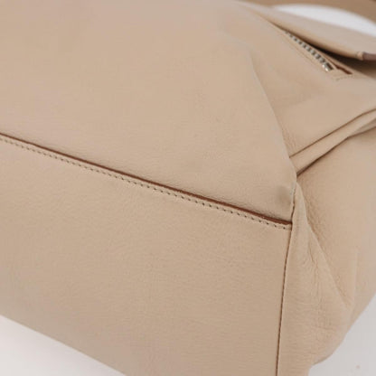 Givenchy Pandora Pure Satchel Leather, BEIGE, LEATHER, Handbag