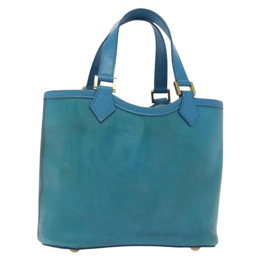 Louis Vuitton Plage Lagoon Bay Handbag Vinyl Epi Leather, BLUE, LEATHER, Handbag