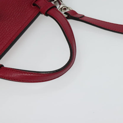 Gucci Bamboo Daily Top Handle Bag Leather, PINK, LEATHER, Handbag