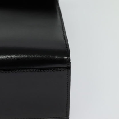 Celine Vintage Logo Top Handle Bag Leather, BLACK, LEATHER, Handbag