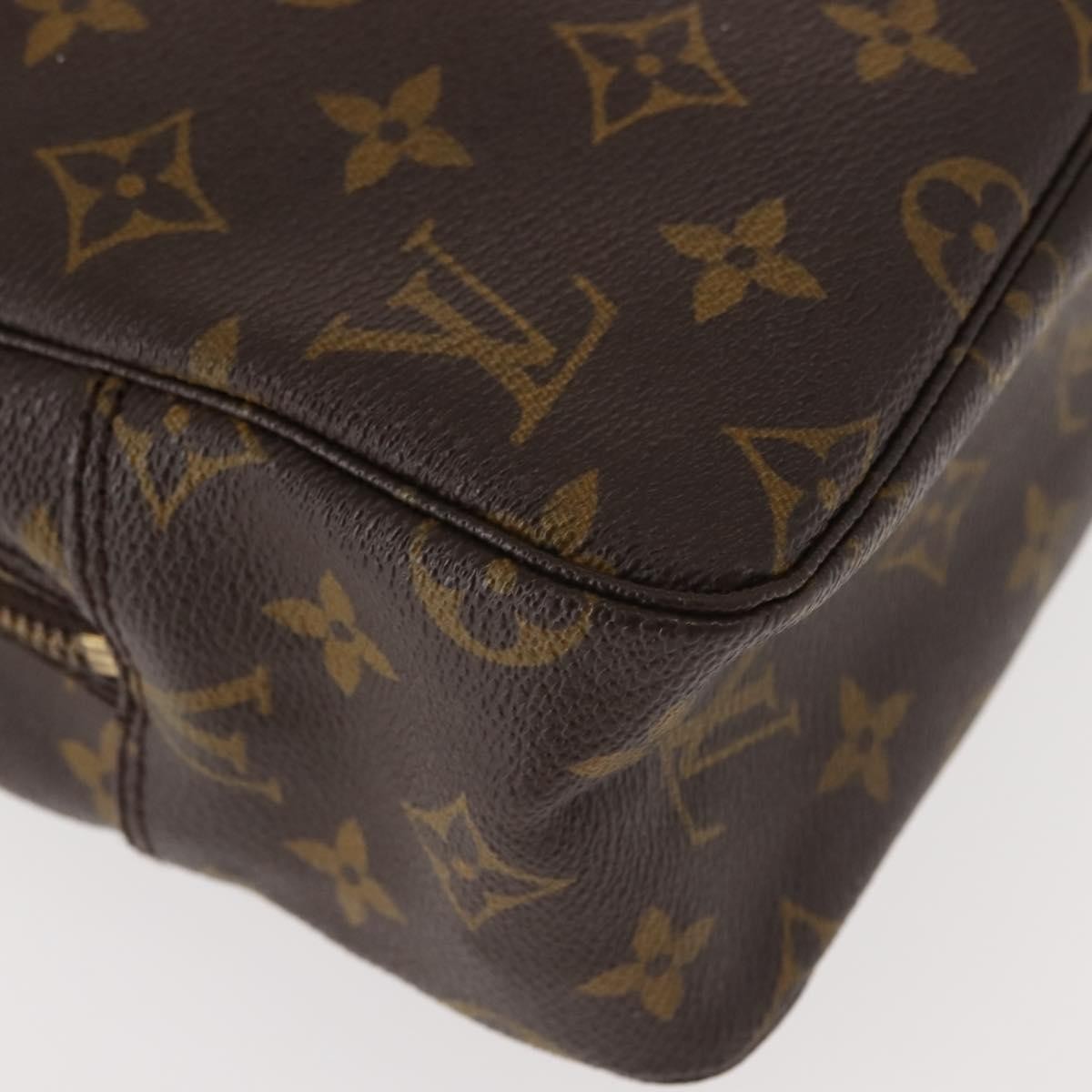 Louis Vuitton Trousse Toilette Monogram Canvas, BROWN, CANVAS, Clutche & pouche