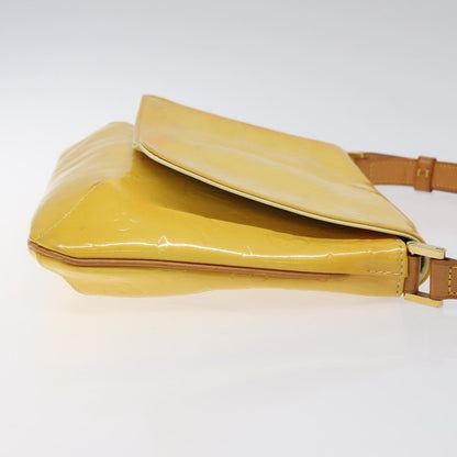Louis Vuitton Thompson Street Handbag Monogram Vernis, YELLOW, PATENT_LEATHER, Handbag