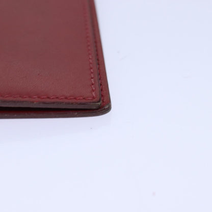 Hermes Agenda A6 Day Planner Housse Leather, RED, LEATHER, Wallets