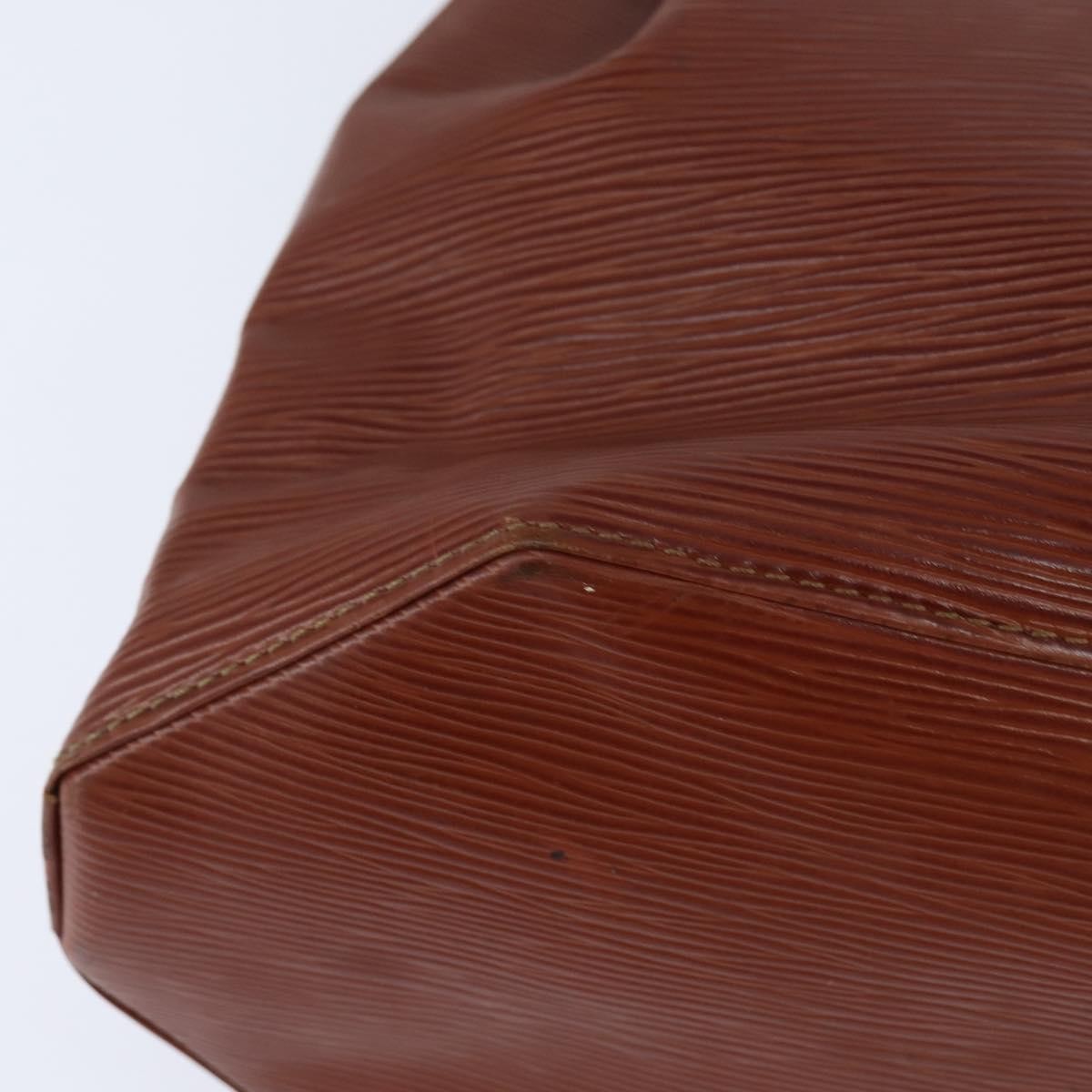 Louis Vuitton Vintage Sac d'Epaule Handbag Epi Leather, BROWN, LEATHER, Shoulder bag