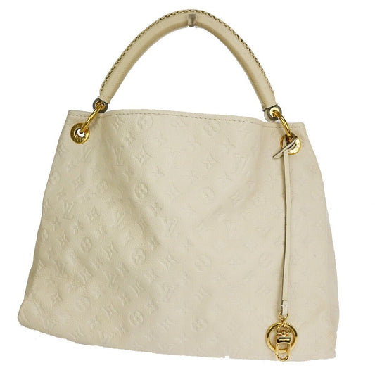 Louis Vuitton Artsy Handbag Monogram Empreinte Leather, NEUTRAL, LEATHER, Handbag