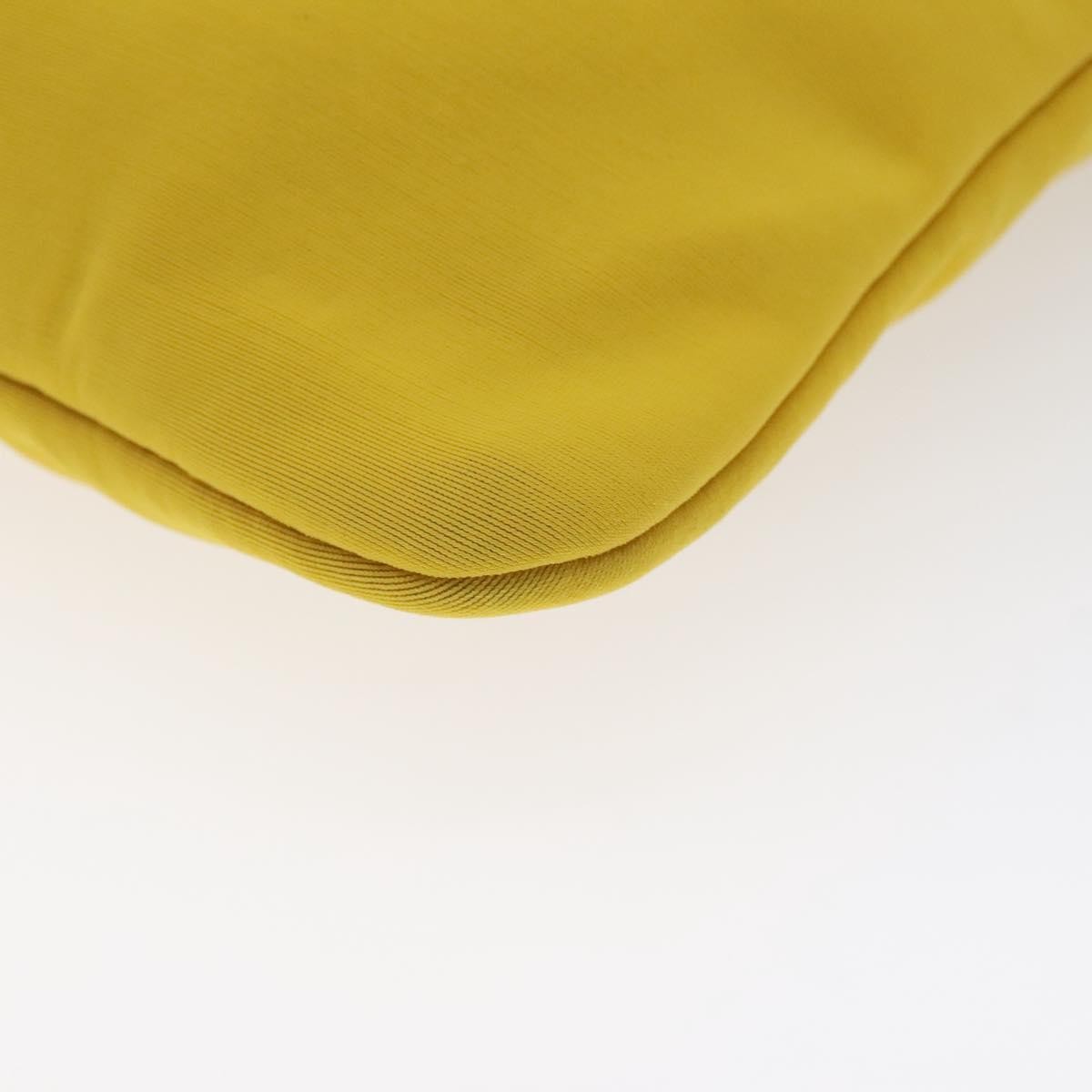 Hermes Neobain Case Neoprene, YELLOW, NYLON, Toiletry Case