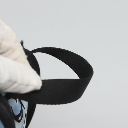 Fendi Baguette Backpack Printed Nylon, BLUE, NYLON, Backpack