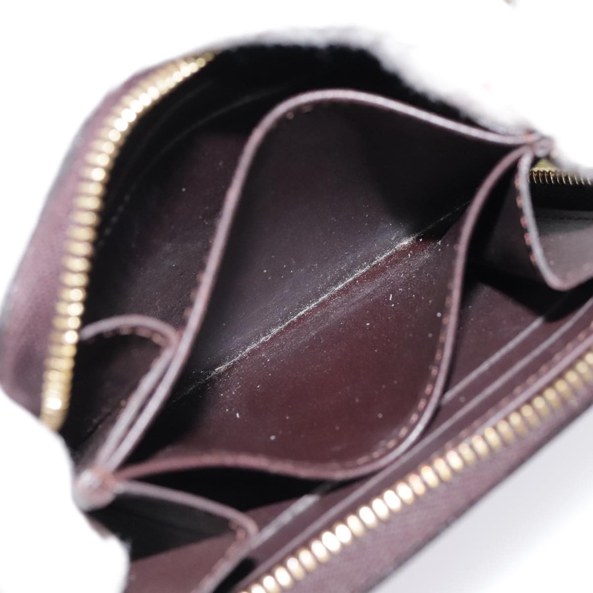 Louis Vuitton Porte-Monnaie Zippy Wallet Monogram Vernis, BURGUNDY, PATENT_LEATHER, Wallets