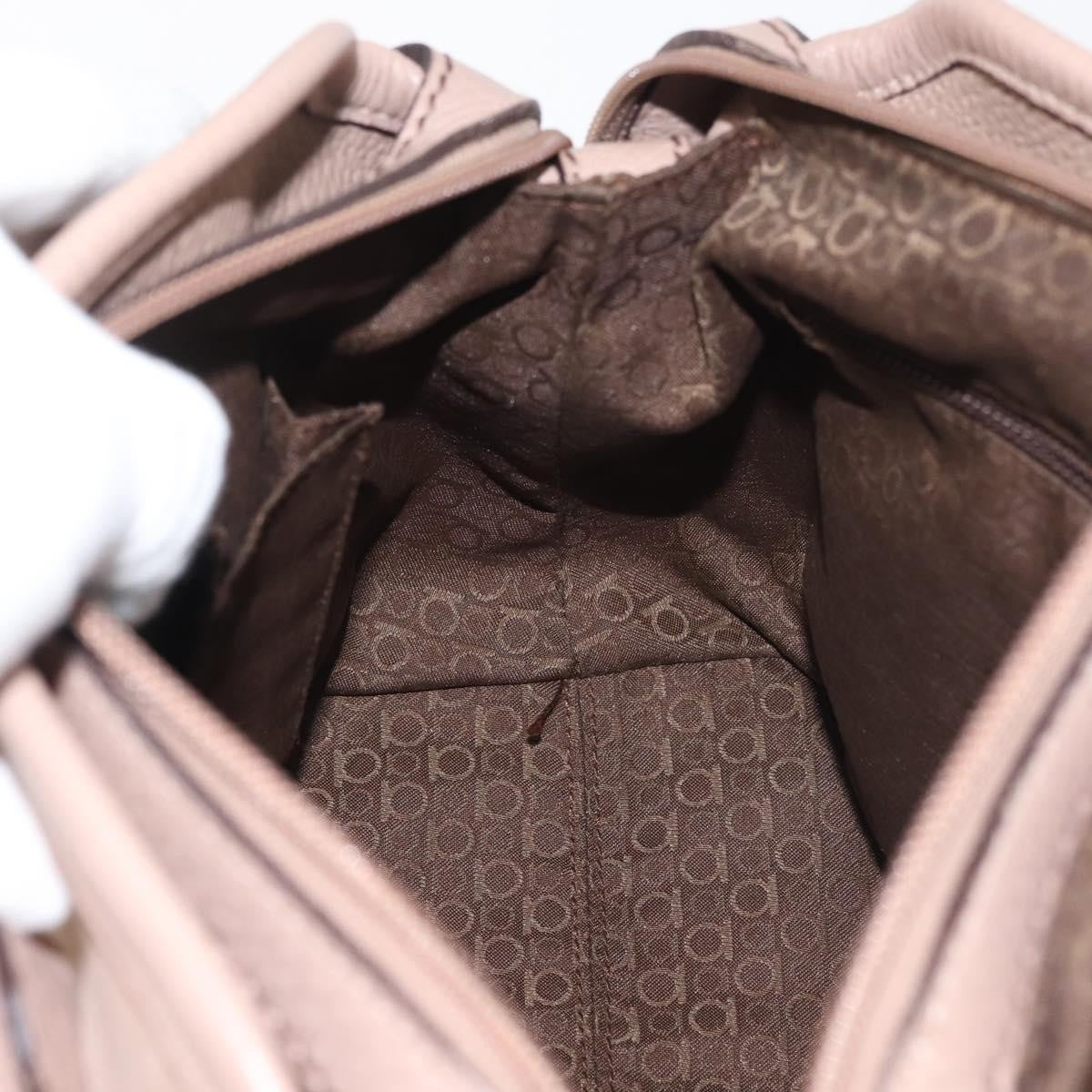 Salvatore Ferragamo Gancini Tote Leather, PINK, LEATHER, Tote bag