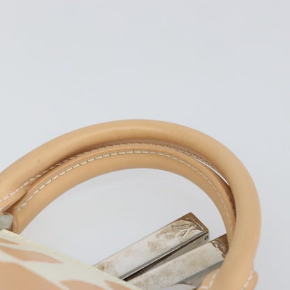 Louis Vuitton Alma Handbag Limited Edition Graffiti Leather, WHITE, CANVAS, Handbag