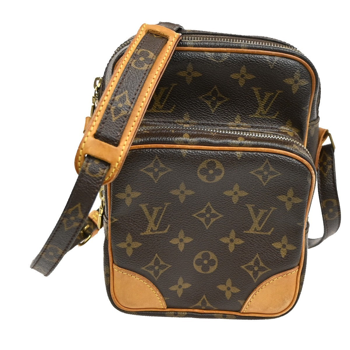 Louis Vuitton Amazone Bag Monogram Canvas, BROWN, CANVAS, Shoulder bag