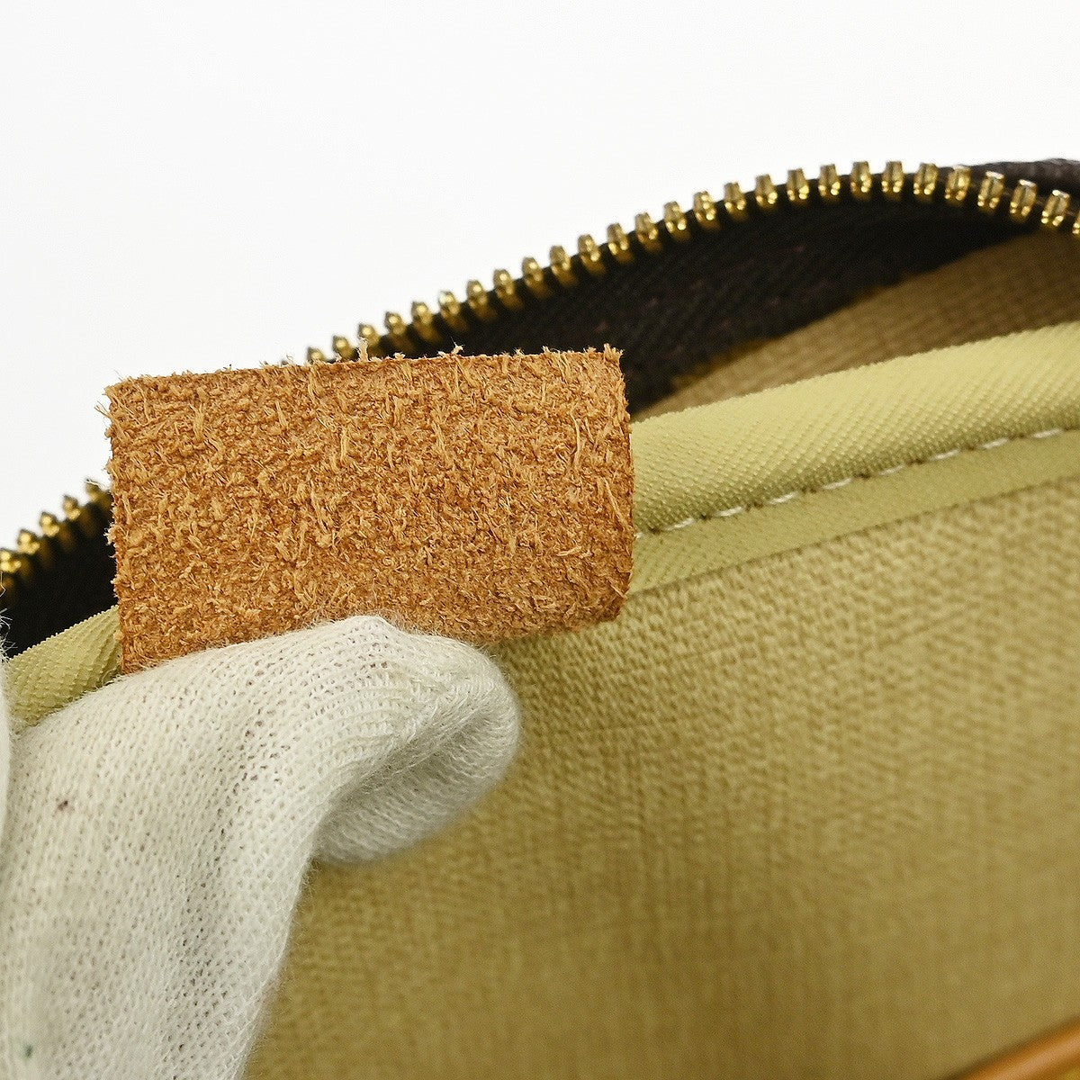 Louis Vuitton Deauville Handbag Monogram Canvas, BROWN, CANVAS, Handbag