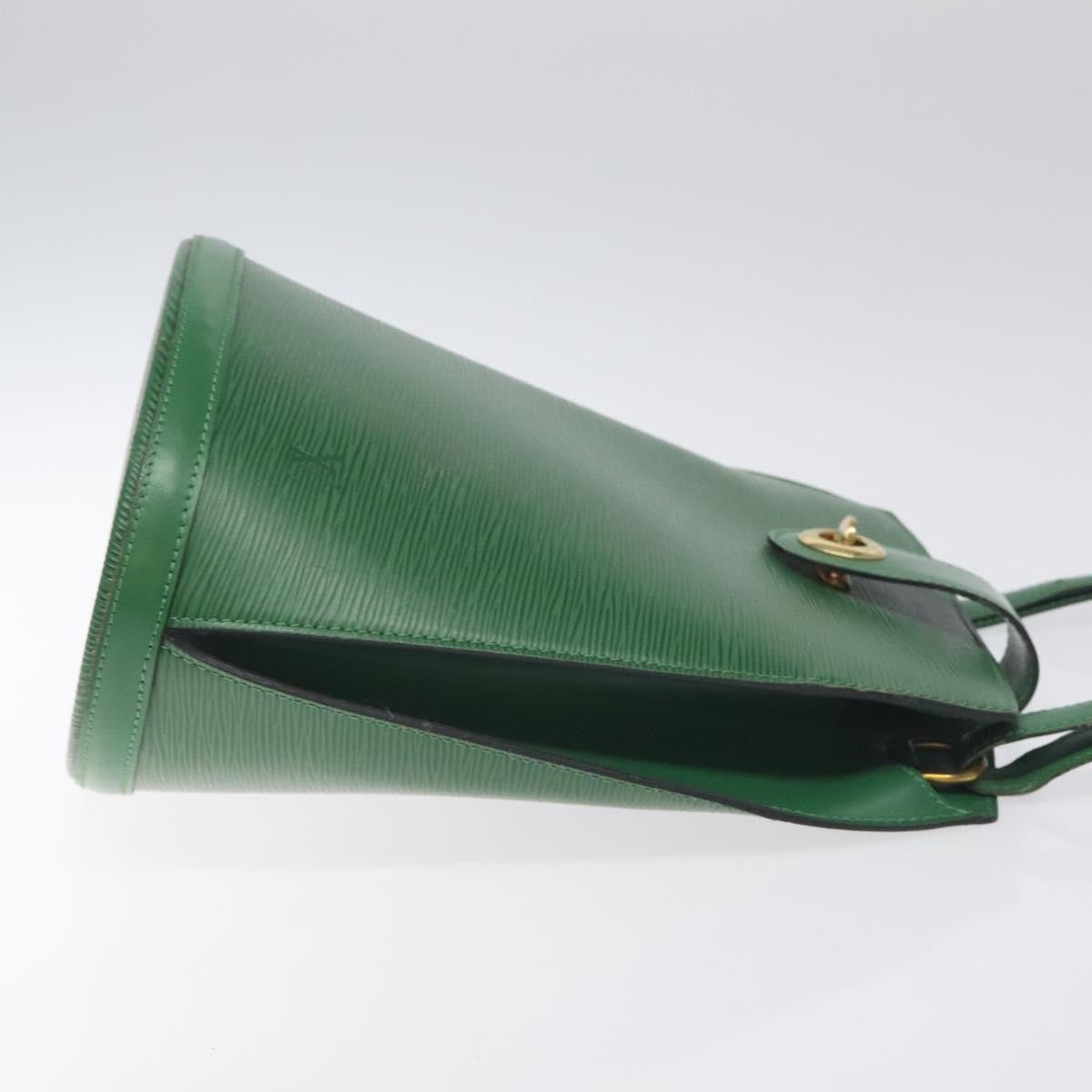 Louis Vuitton Cluny Shoulder Bag Epi Leather, GREEN, LEATHER, Shoulder bag