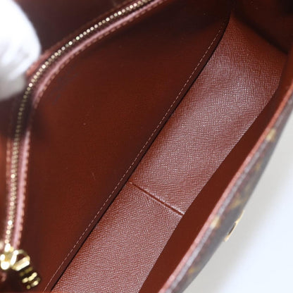 Louis Vuitton Saint Cloud Handbag Monogram Canvas, BROWN, CANVAS, Shoulder bag