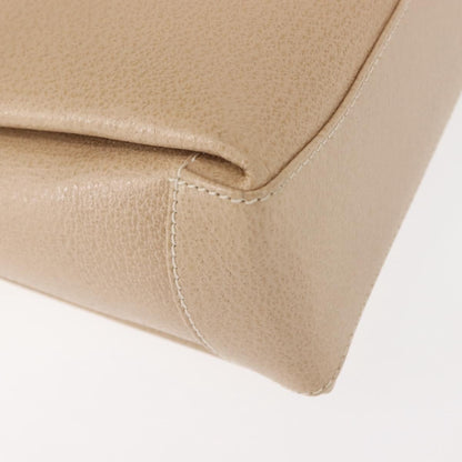 Gucci Vintage Convertible Bamboo Box Crossbody Bag Leather, BEIGE, LEATHER, Crossbody bag