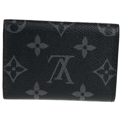 Louis Vuitton Discovery Wallet Reverse Monogram Eclipse Canvas, BLACK, CANVAS, Wallets