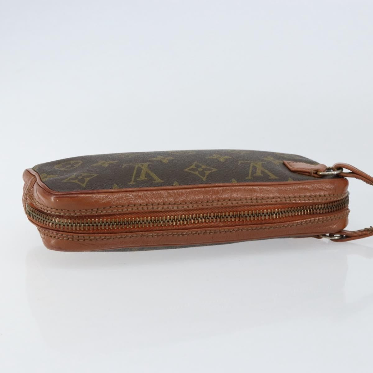 Louis Vuitton Pochette Sports Monogram Canvas, BROWN, CANVAS, Clutche & pouche