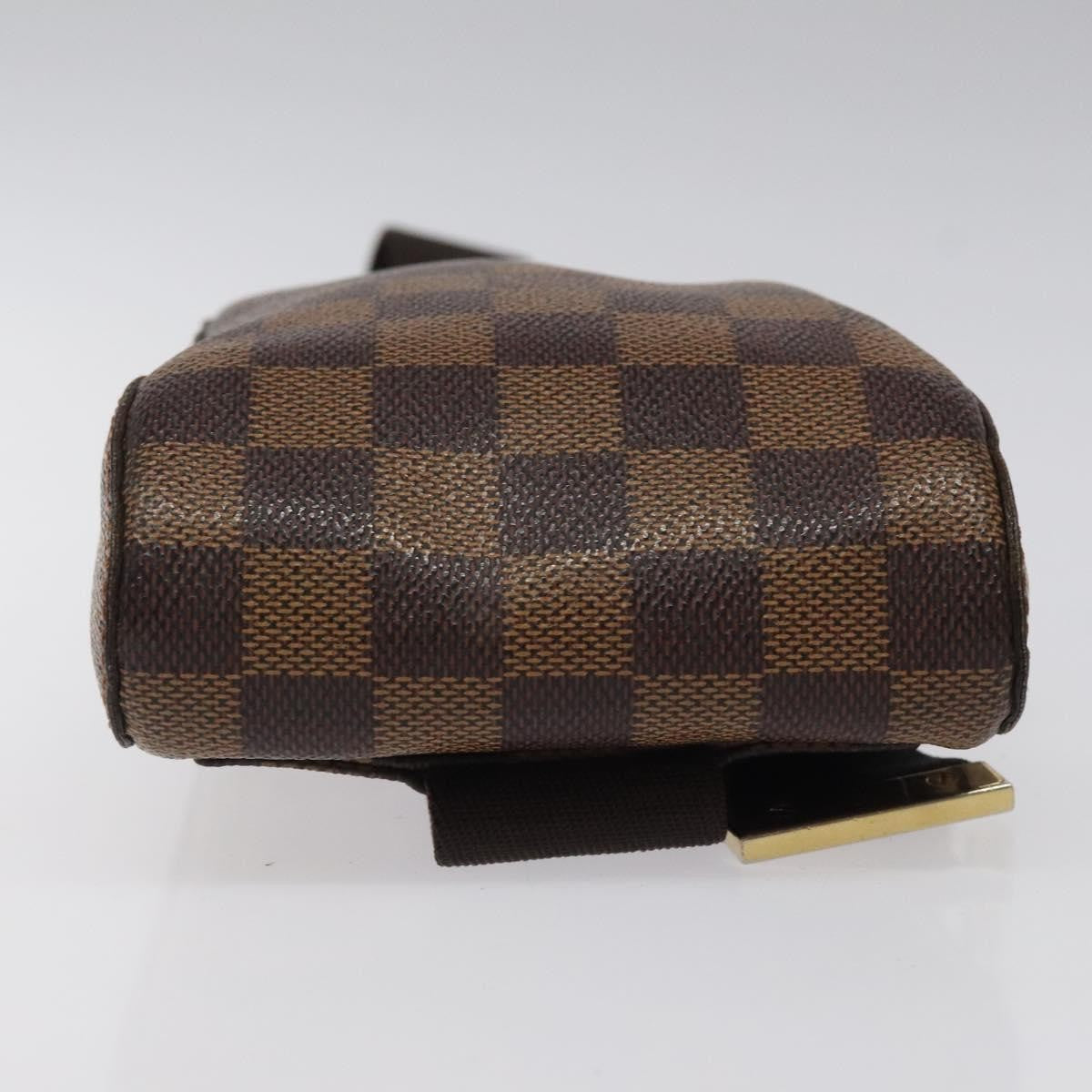 Louis Vuitton Geronimos Waist Bag Damier, BROWN, CANVAS, Clutche & pouche