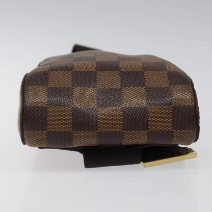 Louis Vuitton Geronimos Waist Bag Damier, BROWN, CANVAS, Clutche & pouche