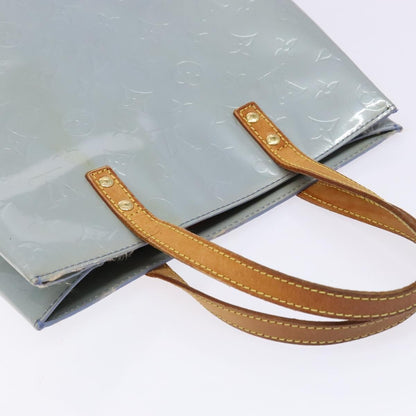 Louis Vuitton Reade Handbag Monogram Vernis, BLUE, PATENT_LEATHER, Handbag