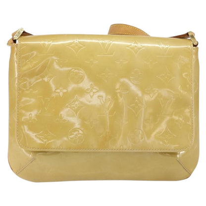 Louis Vuitton Thompson Street Handbag Monogram Vernis, BEIGE, PATENT_LEATHER, Shoulder bag