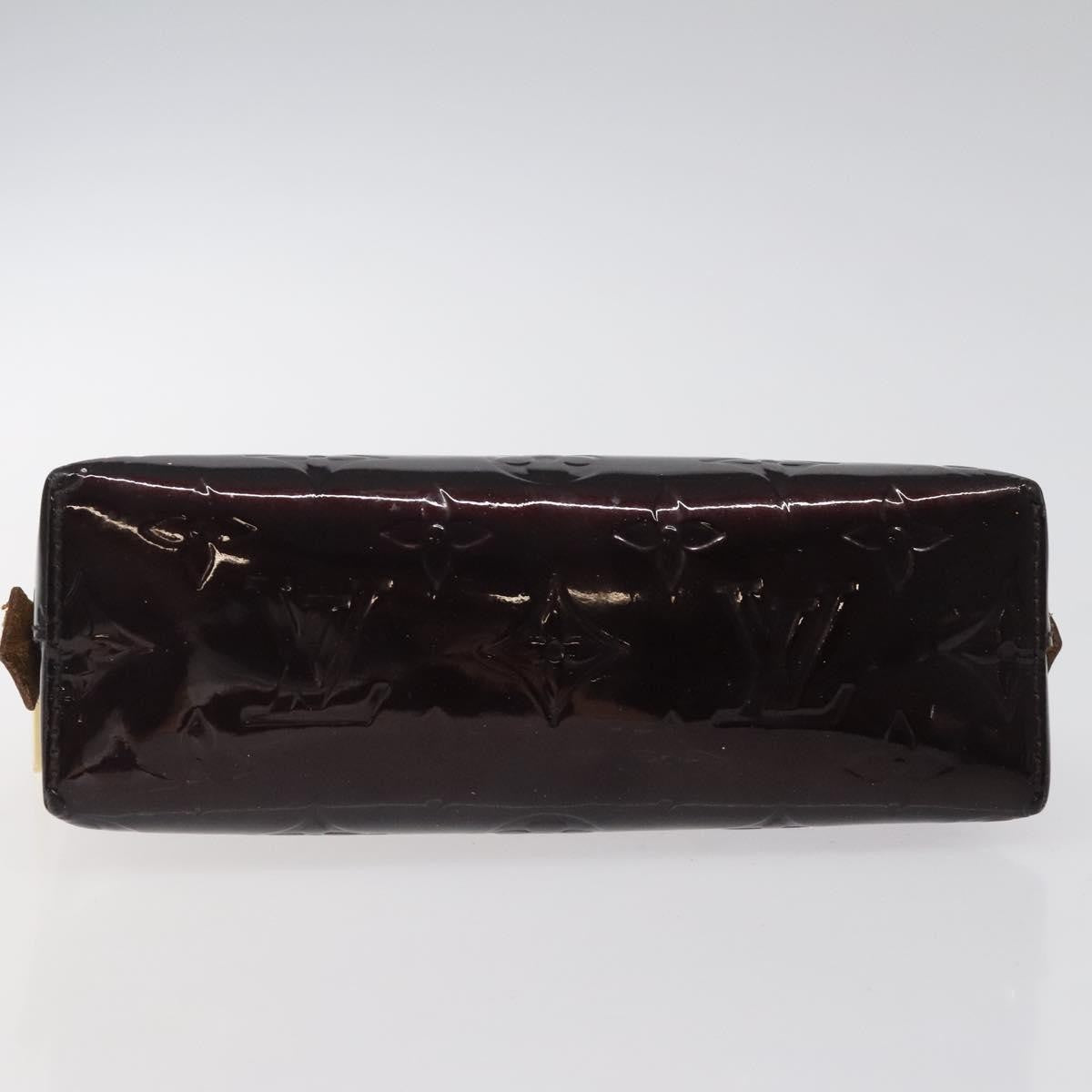 Louis Vuitton Cosmetic Pouch Monogram Vernis, BURGUNDY, PATENT_LEATHER, Toiletry Case