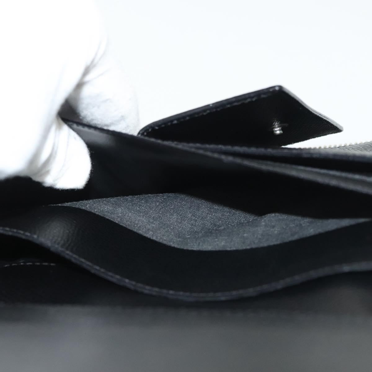 Celine Travel Organizer Leather, BLACK, LEATHER, Clutche & pouche