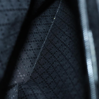 Gucci Vintage Bamboo Handle Bag Suede, BLACK, SUEDE, Handbag