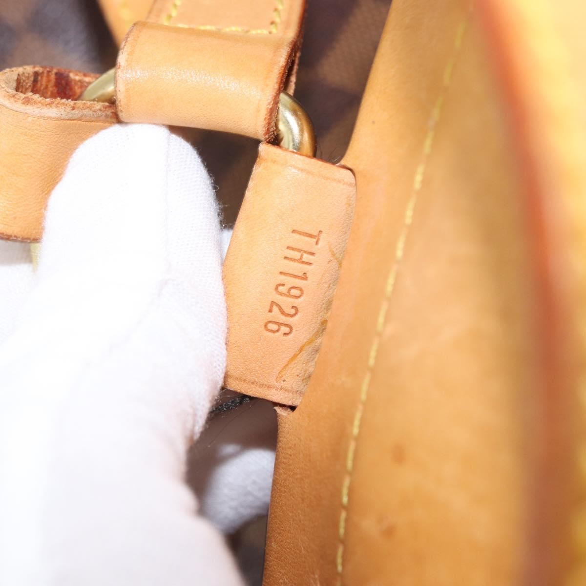 Louis Vuitton Arlequin Backpack Damier, BROWN, CANVAS, Backpack